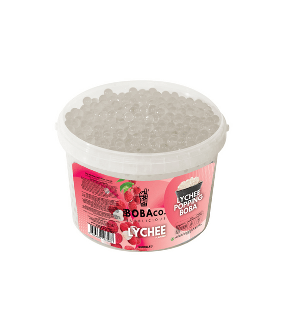 Perles Bubble Tea Litchi 3,4kg