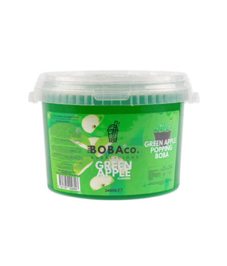 Perles Bubble Tea Pomme Verte 3,4kg