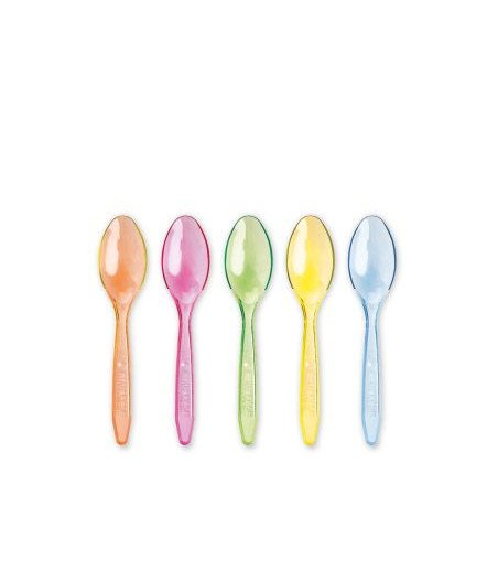 Petite-Cuillère Réutilisable PS Multicolor 9,5 cm - 1kg